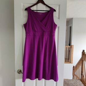Eddie Bauer Purple Lightweight Dress Size XL